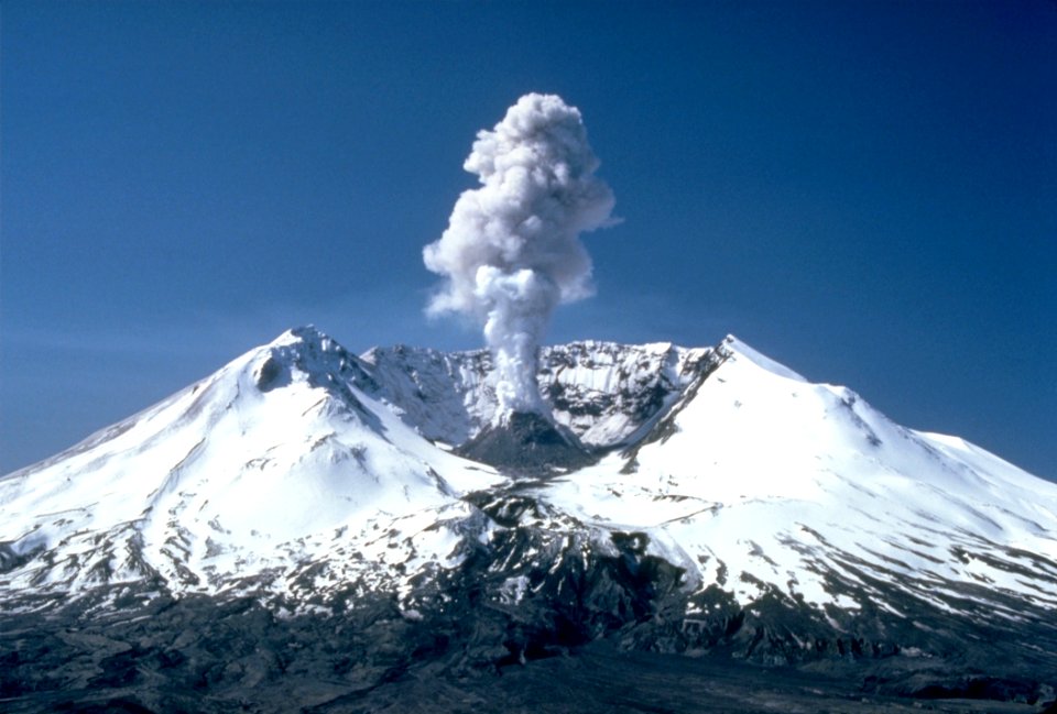 Mount St Helens Volcan