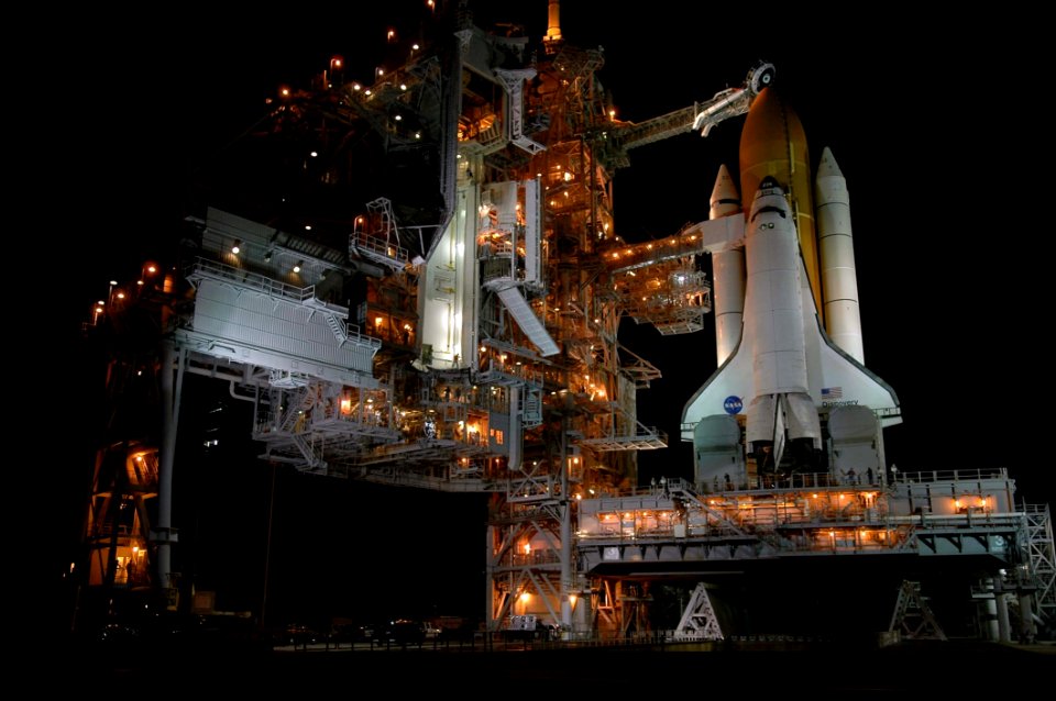 Space Shuttle Start And Take Off