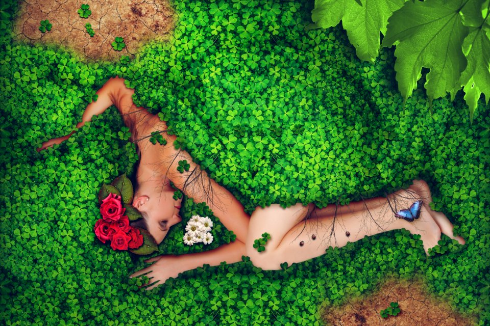 Woman Nature Environment