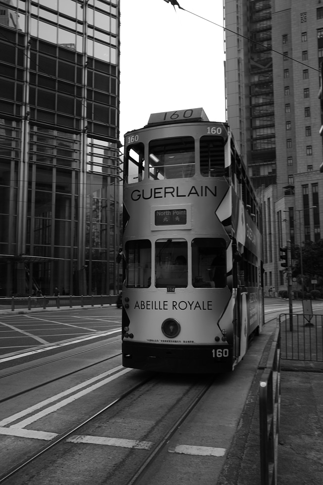 Hong kong bus central photo