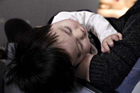Toddler Boy Sleeping photo
