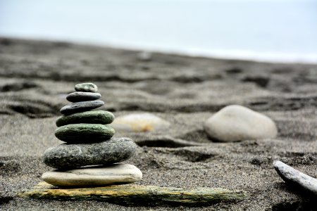 Beach Sand Stones photo
