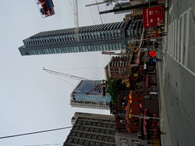 New Construction On Jarvis Between Shuter And Dundas 2017 08 04 -c