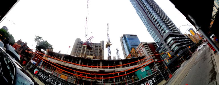 Pano Of The SE Corner Of Jarvis And Dundas 2017 08 04