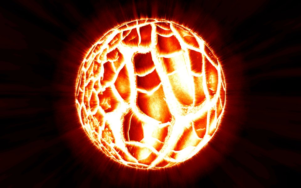 Light Lighting Carving Sphere