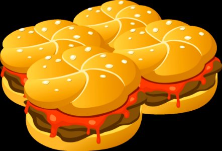 Yellow Hamburger Food Fast Food