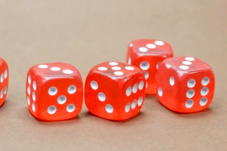 Red Dice Game Dice Product photo