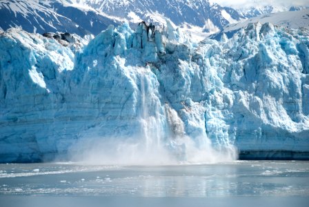 Glacier Glacial Lake Arctic Iceberg photo