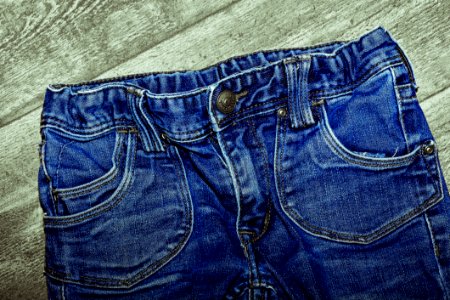 Denim Jeans Blue Pocket