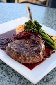 Steak With Vegetable