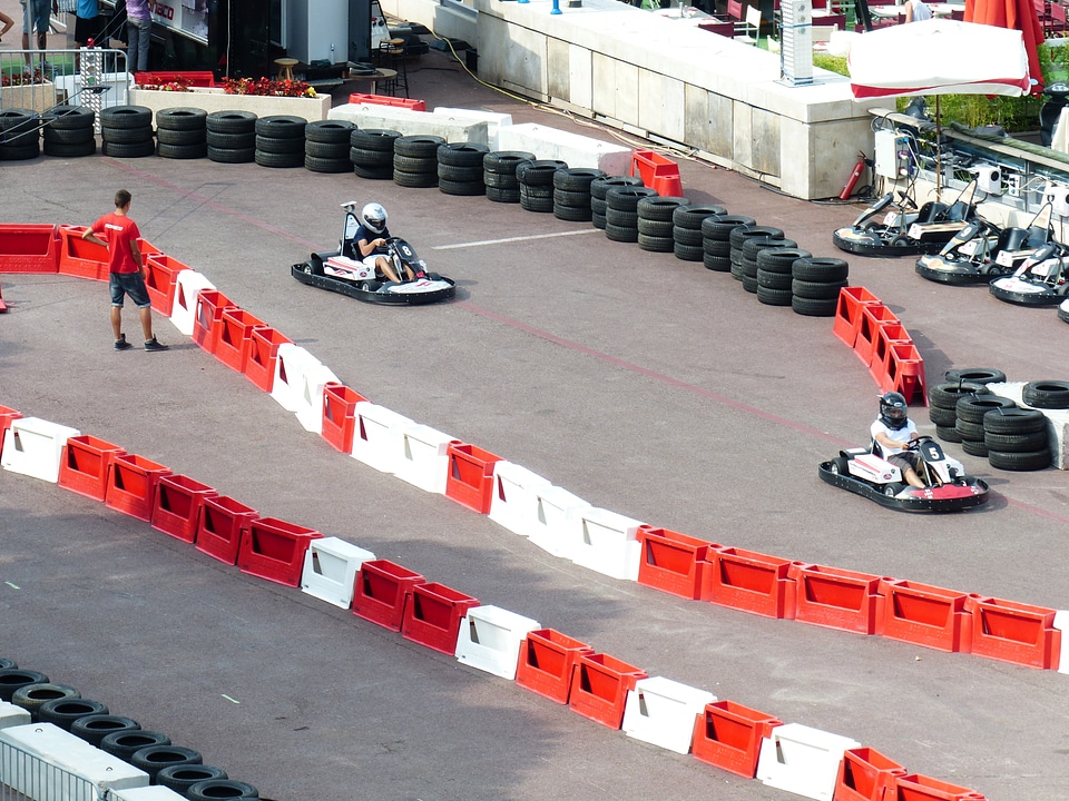 Go kart racecourse single seater