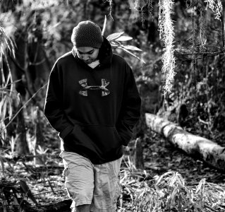 Nephew Walking Around Phinizy Swamp