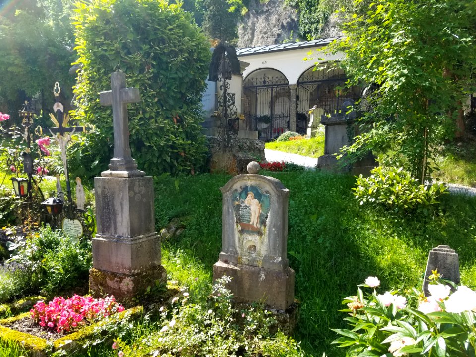 Gravestones At Salzburg