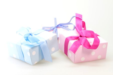 Gift Box Ribbon Product Design photo