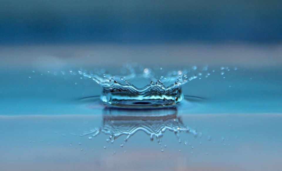 Water Drop Calm Water Resources