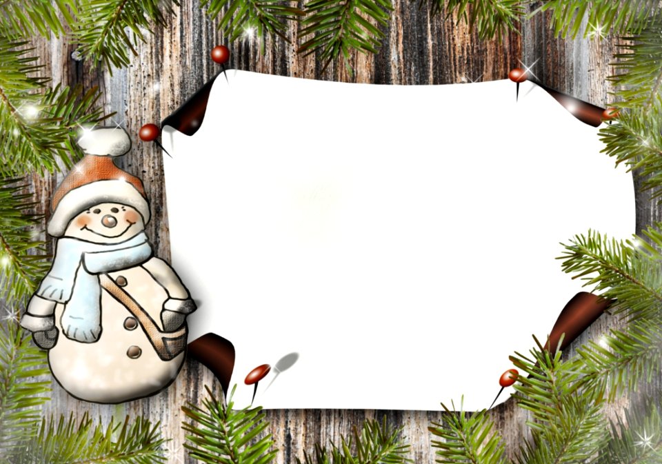 Tree Snowman Christmas Ornament Plant