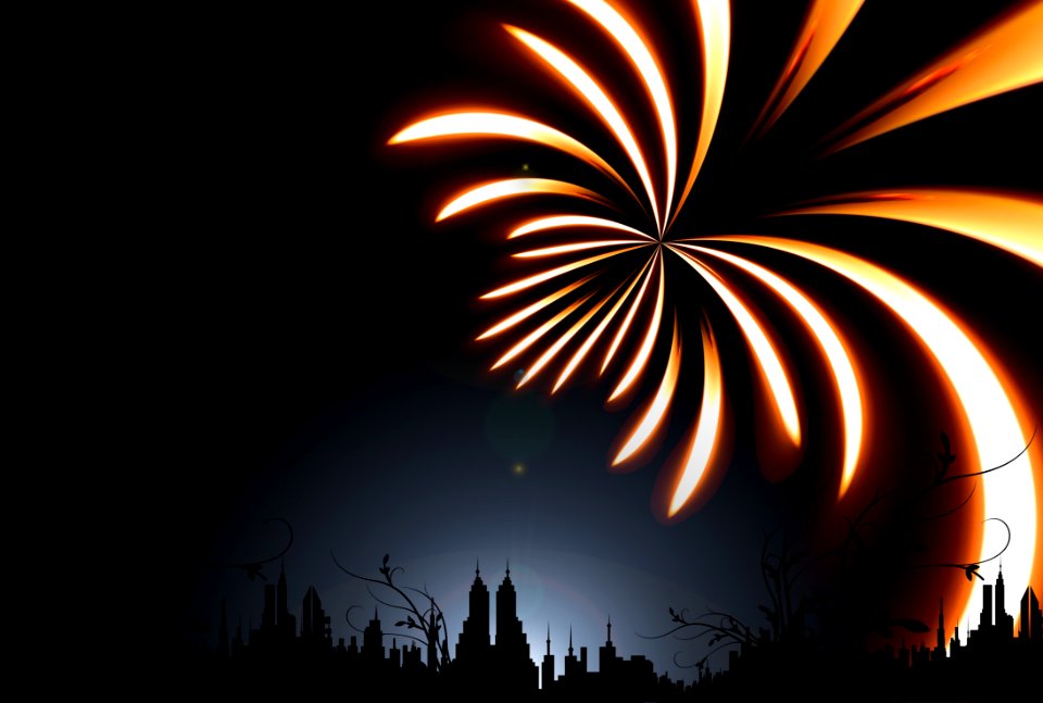 Fireworks Sky Event Darkness