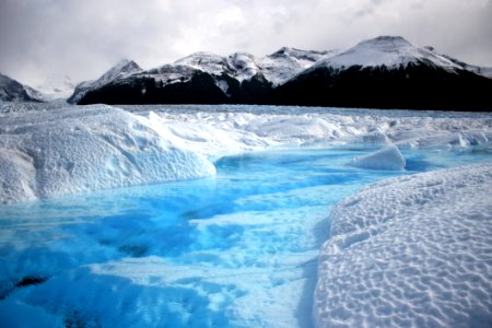 Arctic Ocean Glacial Lake Glacier Glacial Landform photo