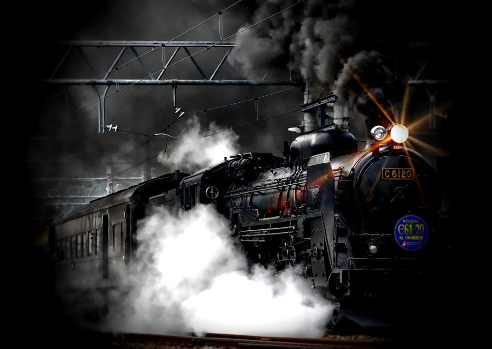 Transport Smoke Train Vehicle