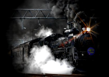 Transport Smoke Train Vehicle