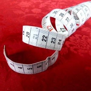 Tape Measure Font Ribbon