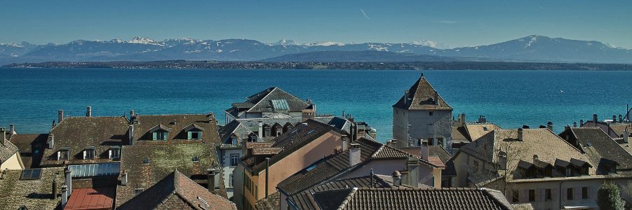 Mont Blanc Nyon Panorama