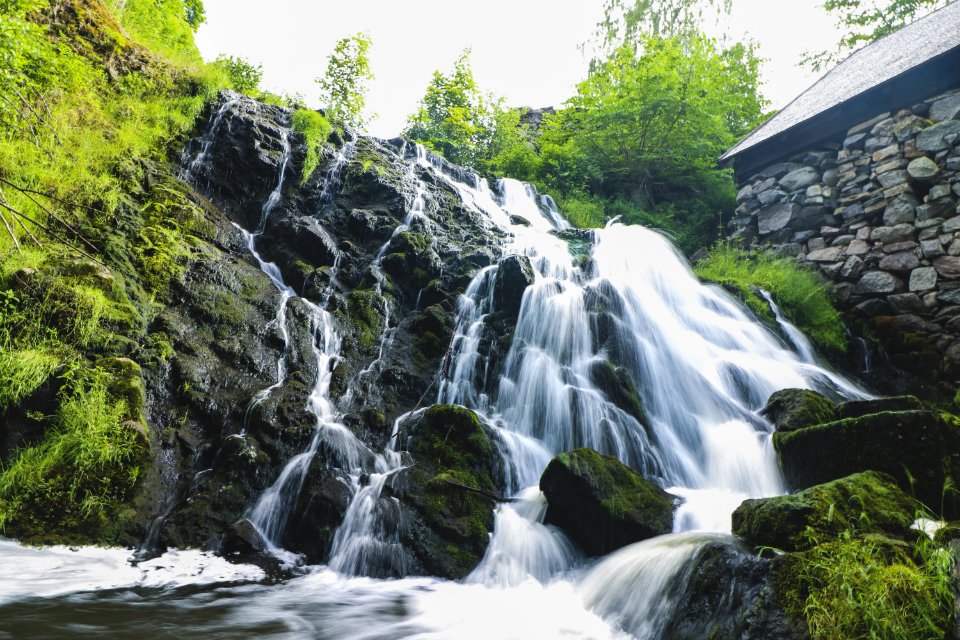 Cascading Waterfall