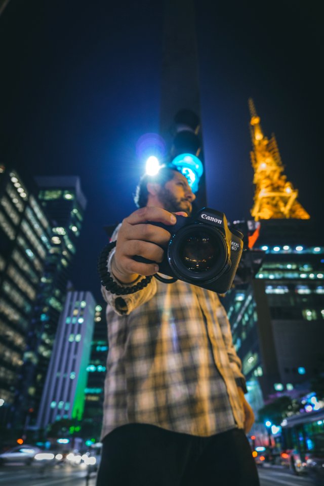 Man Taking Photo