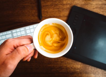 Office Wood Coffee Cup