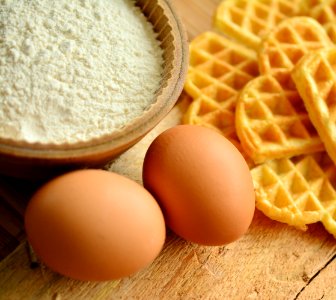 Waffles And Ingredients photo