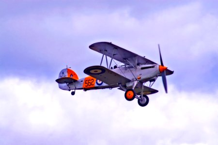 Prop Plane In Skies