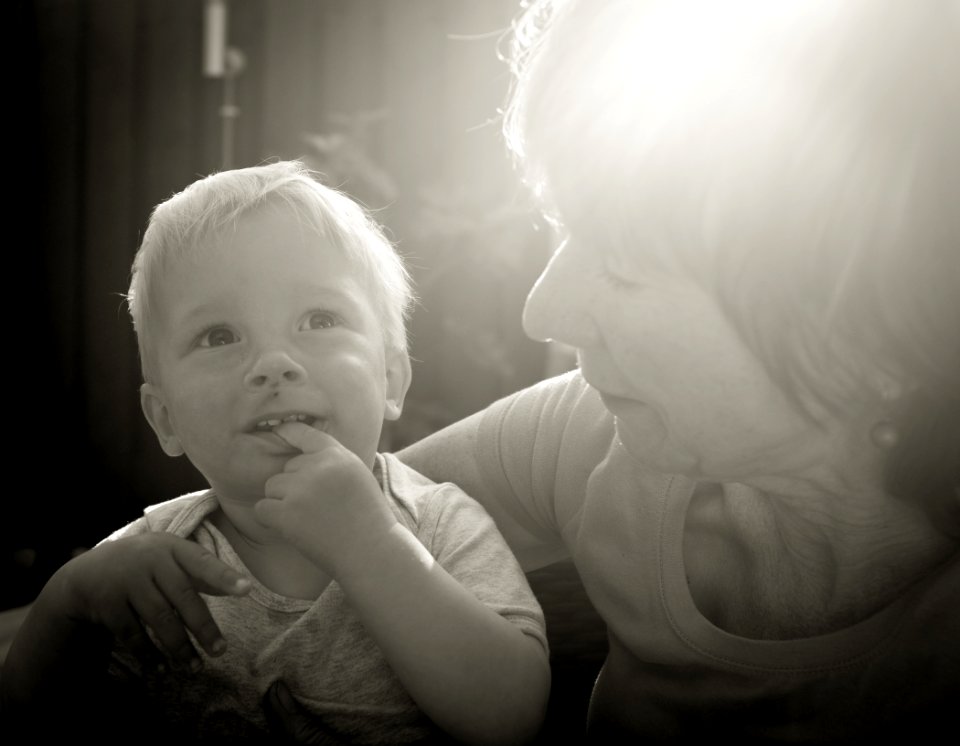 Grandmother With Child