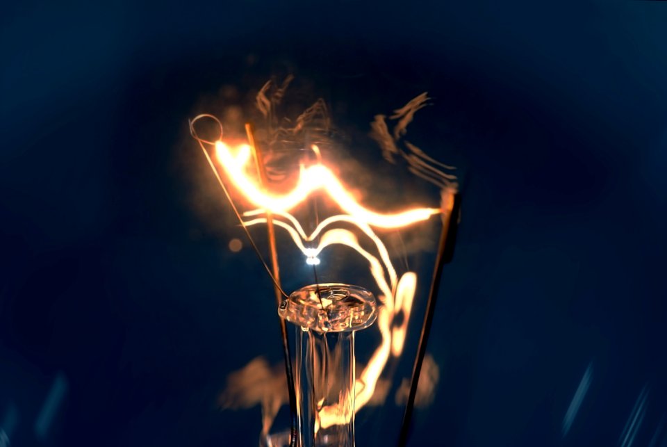 The Inside Of A Light Bulb