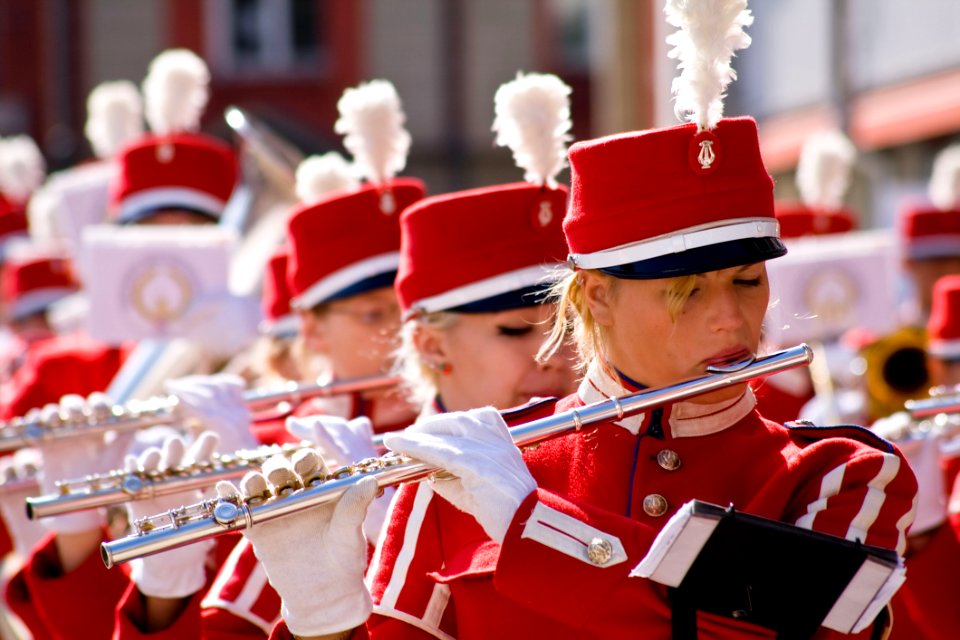 Demonstration Frsta Maj I Falun 2009
