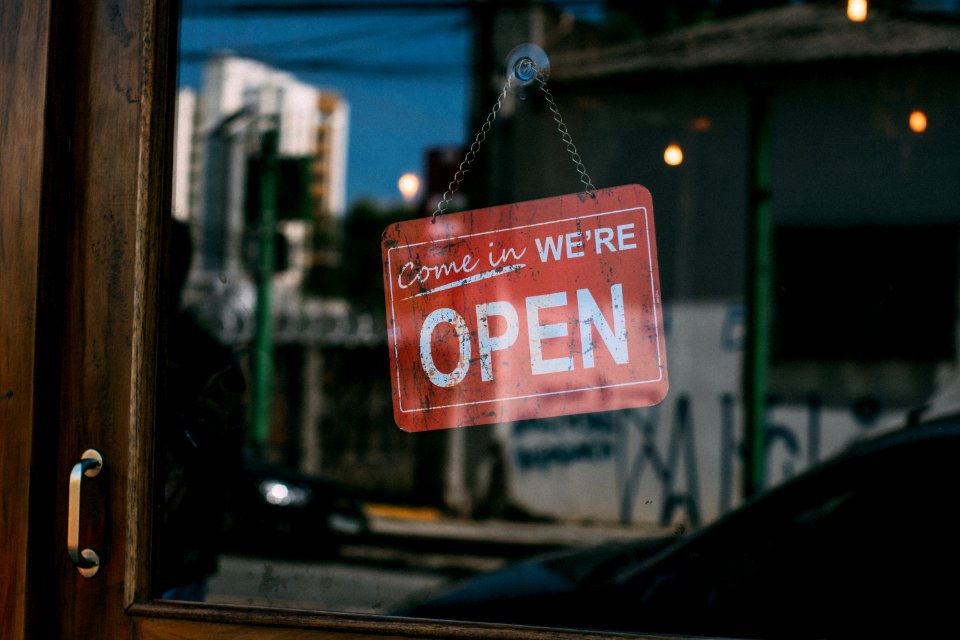 Come In We Are Open