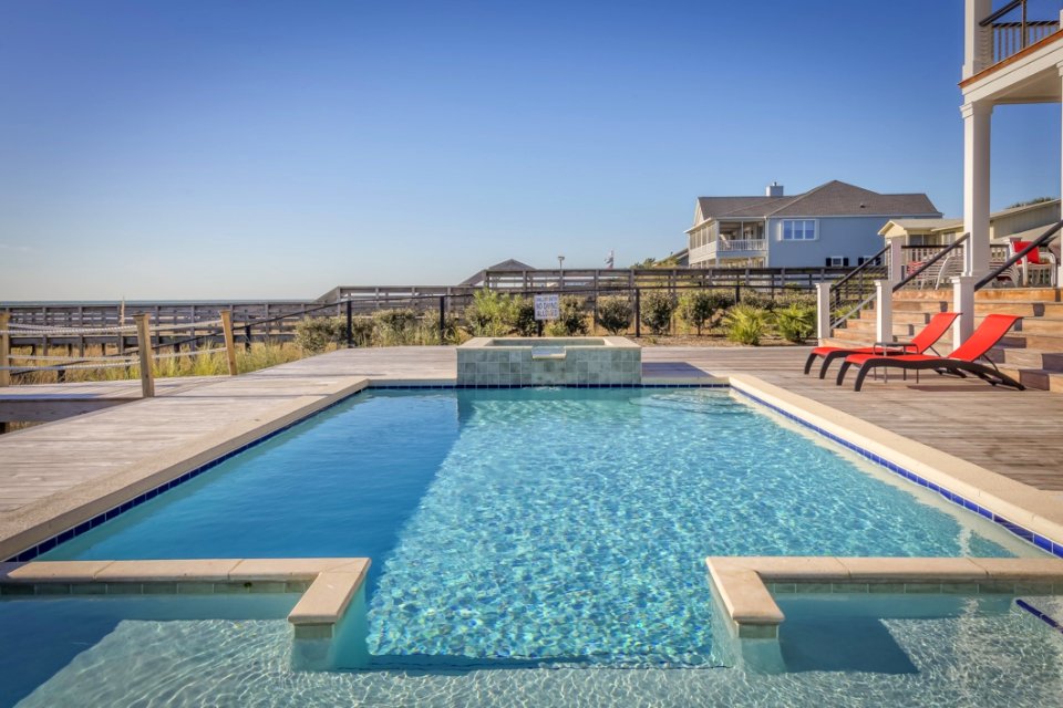 Swimming Pool Outside Resort