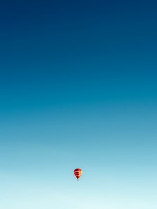 Hotair Ballon Sky Blue