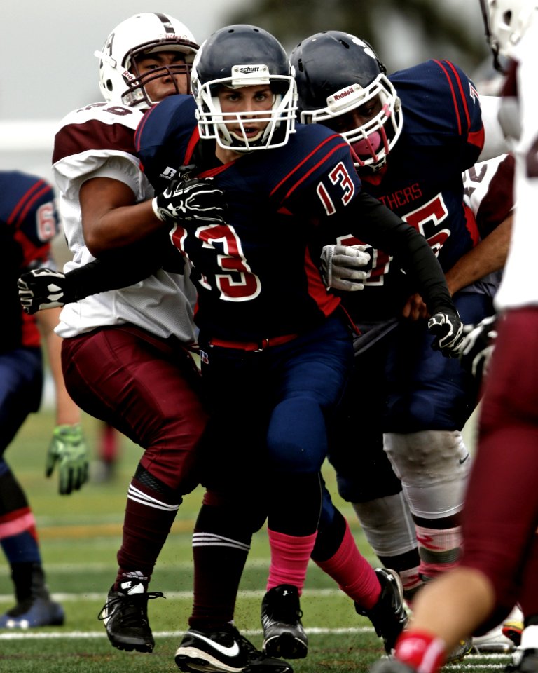 Football Players In Game