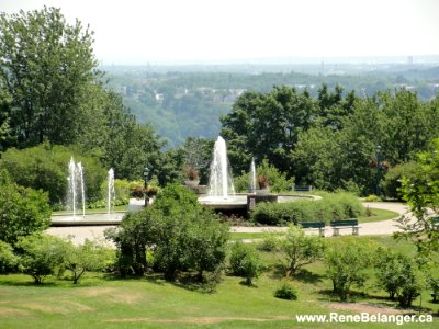 Fountain On The Plaines Of Abraham  Fontaine Sur Les Plaines DAbraham