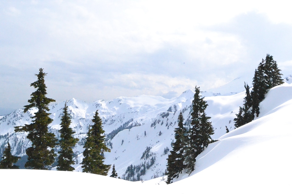 Mountain landscape wilderness