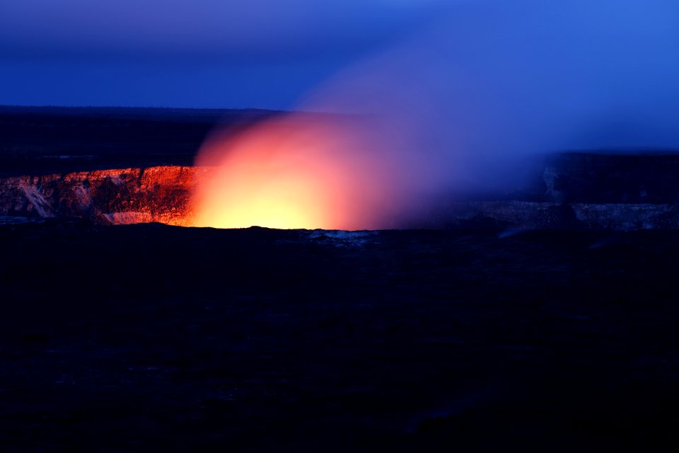 Geological Phenomenon Sky Horizon Volcanic Landform