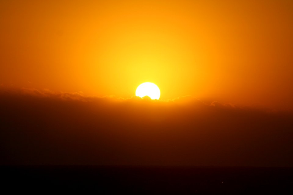 Sun Sunrise Horizon Atmosphere