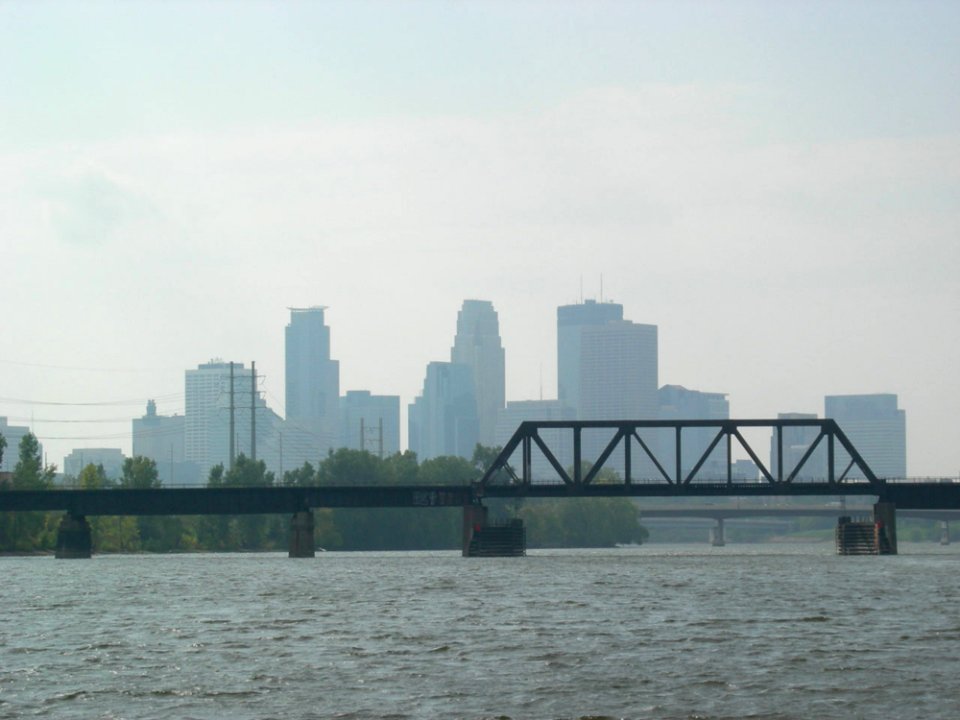 Minneapolis From Mississippi