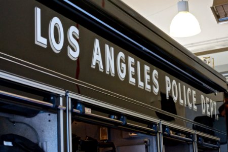 Los Angeles Police Department Sign photo