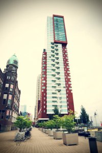 Montevideo Tower In Rotterdam
