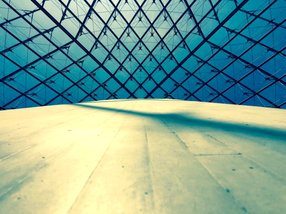 Abstract Glass And Steel Architecture