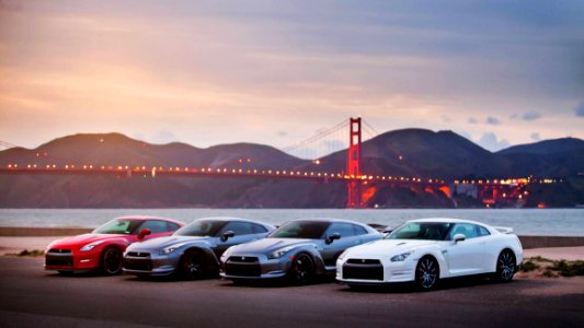 Cars At Golden Gate