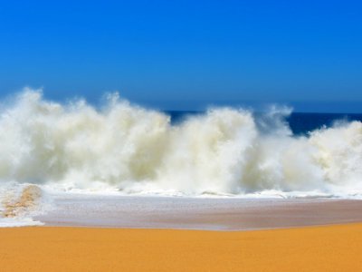 Sea Sky Wave Shore