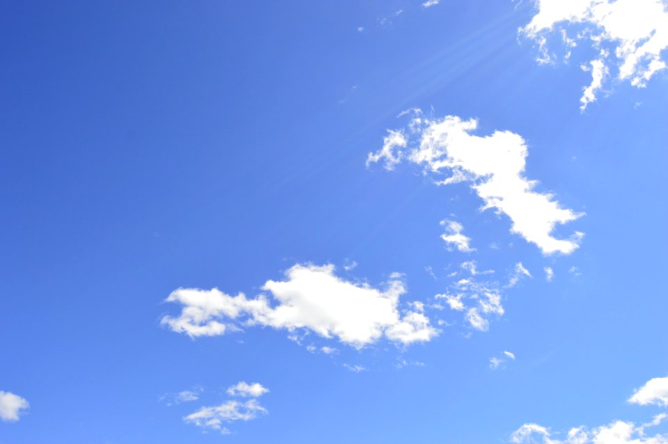 Blue Sky With Clouds