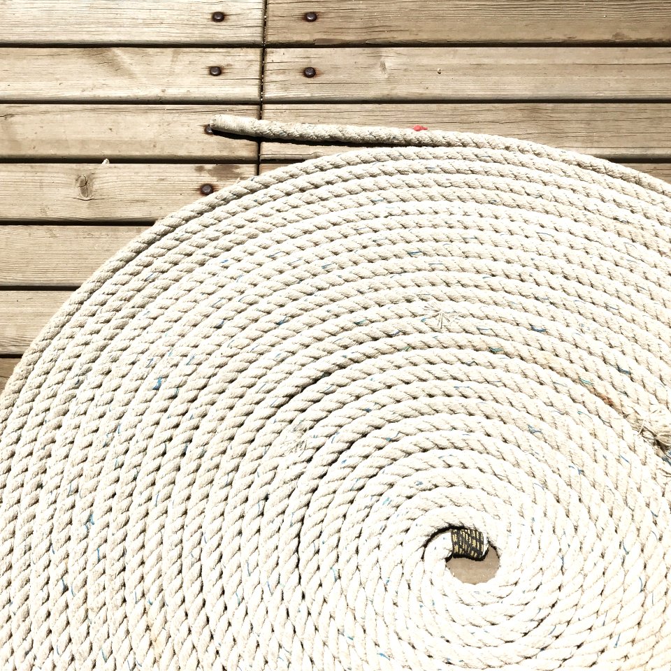 Coil Of Nylon Rope